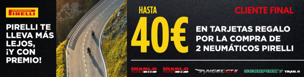 Promocion Pirelli moto 2025