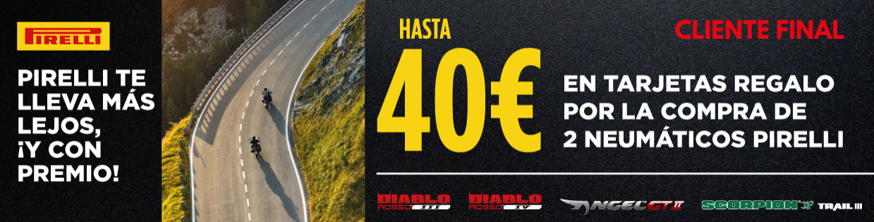 Promocion Pirelli moto 2025